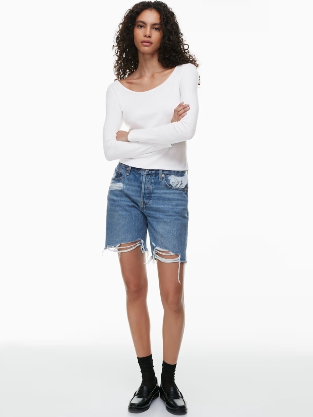 LEVI'S 501 90'S MID RISE SHORT  26